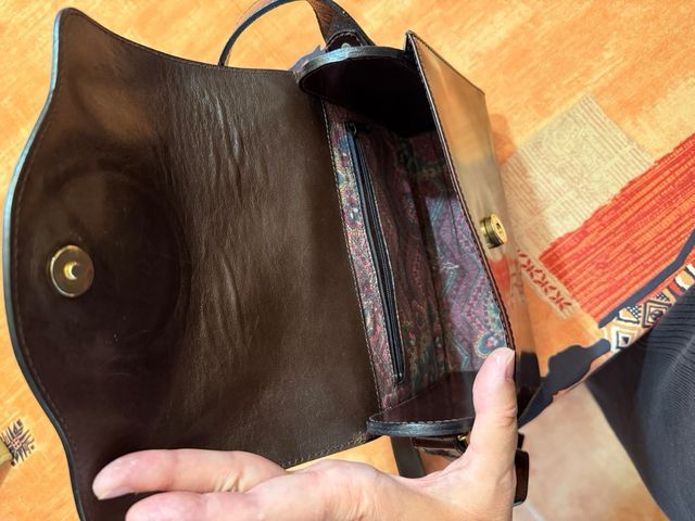 Bolso de piel tipo Cartier