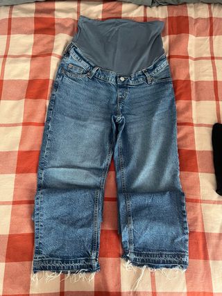 Pantalón vaquero premamá.