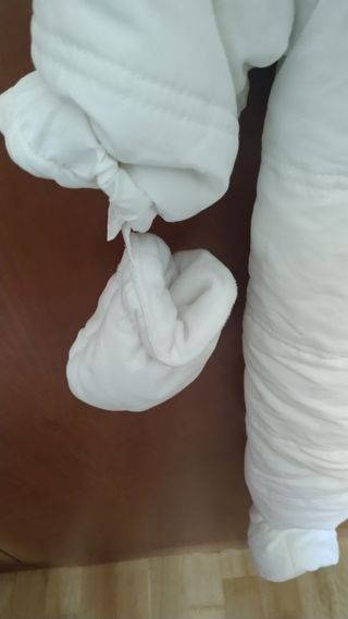 Buzo blanco para bebé 3-6 meses