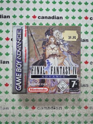 Final Fantasy IV GBA NUEVO
