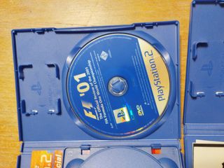 Lote 4 Juegos PS2: Pro Evolution 3, FIFA 2003, F1 
