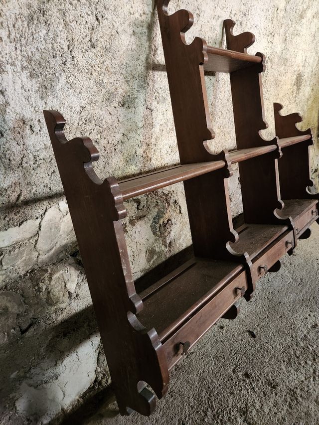 Mueble Roble Clásico Estantería