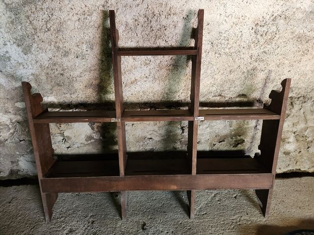 Mueble Roble Clásico Estantería