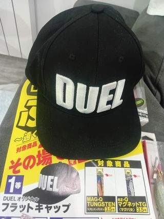Gorra DUEL Negra Original limitada 