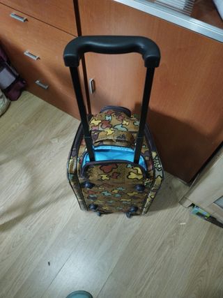 Maleta de viaje TOUS con estampado