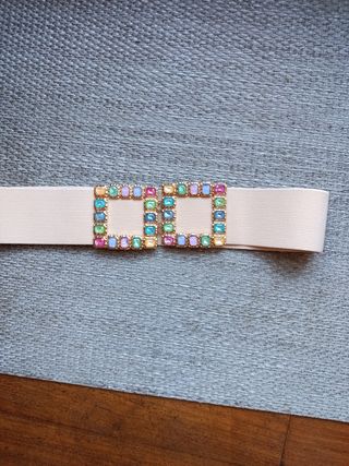 Cinturón elástico mujer