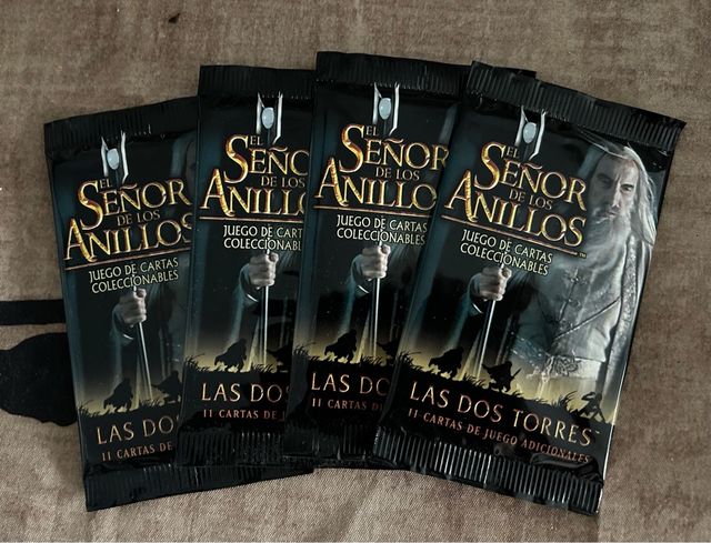 Sobres El Señor de los Anillos precintados