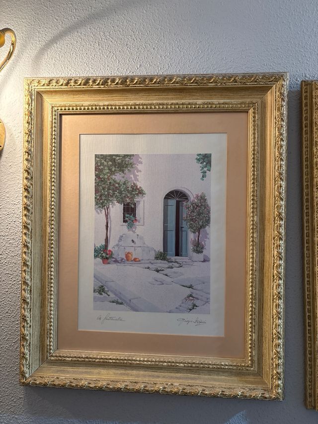 Coppia di quadri decorativi