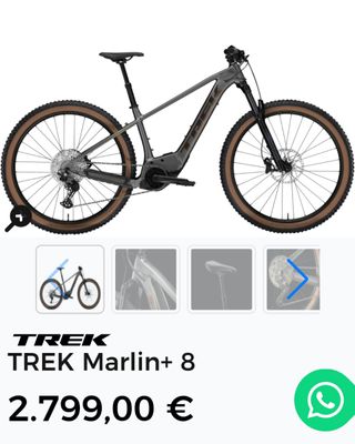 TREK MARLIN+8 Como nueva Talla M !!!REBAJADA!!!