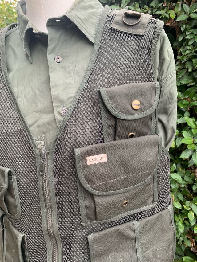 Gilet tattico multitasche verde