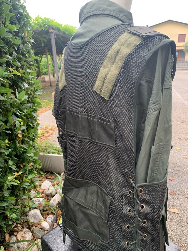 Gilet tattico multitasche verde