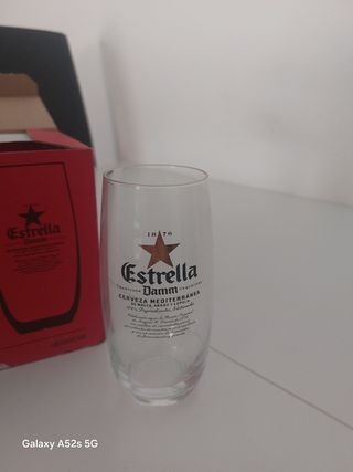 Vasos Estrella Damm (6 unidades)