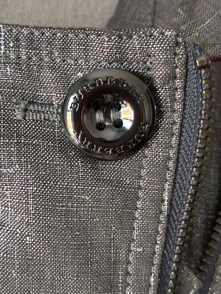 Gabardina Burberry Multicolor/Plata