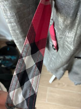 Gabardina Burberry Multicolor/Plata