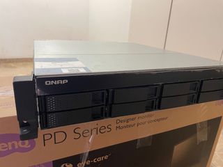 NAS QNAP TS-831XU-RP 64TB + SSD Cache + 16GB RAM