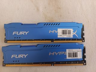 2x 8GB DDR3 Kingston HyperX Fury RAM