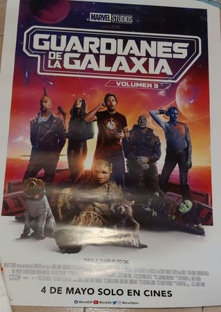 Póster Guardianes de la Galaxia Vol. 3