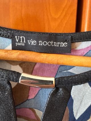 Blusa Vie Nocturne Talla L Estampado Multicolor