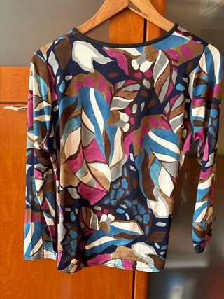 Blusa Vie Nocturne Talla L Estampado Multicolor