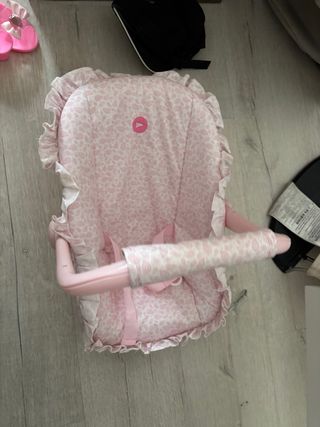 Sillita de juguete para bebé rosa