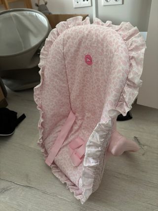 Sillita de juguete para bebé rosa