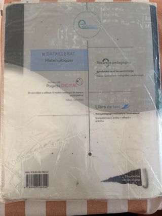 Matemàtiques 1r Batxillerat
