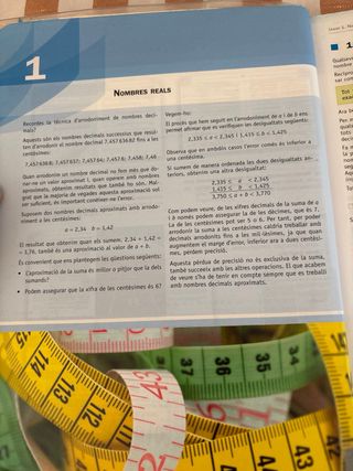 Matemàtiques 1r Batxillerat