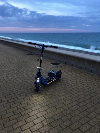 Patín Eléctrico Ecoextrem Bison Azul