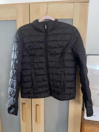 Anorak negro acolchado