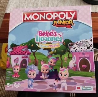 Monopoly Junior Bebés Llorones Lágrimas Mágicas