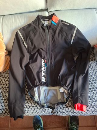 Chaqueta Ciclismo Betwin Impermeable Cortavientos