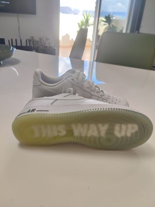 Nike Air Force 1 Blancas y Verdes