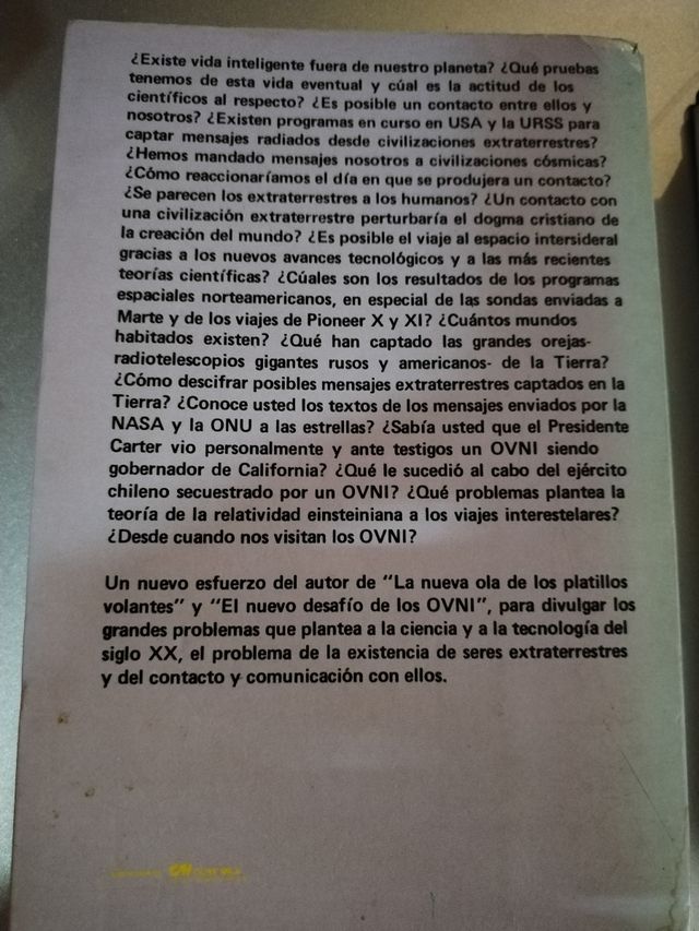 El problema de los extraterrestre - OVNI