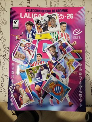 Álbum Cromos LaLiga 2025-26 + 60 cromos