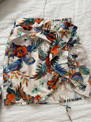 Conjunto Mango Falda y Top Estampado