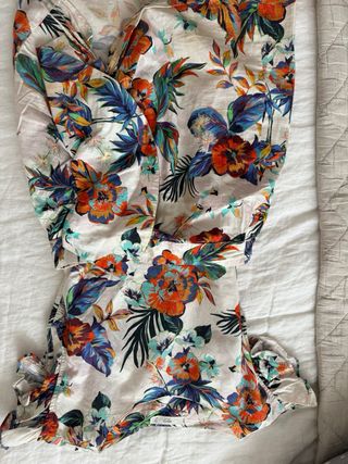 Conjunto Mango Falda y Top Estampado