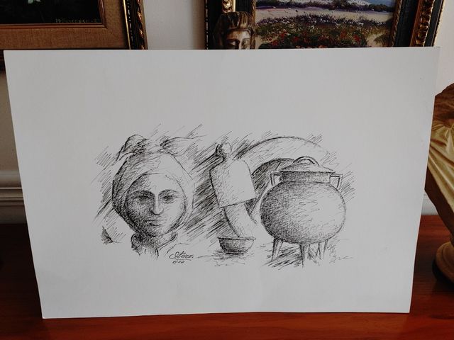 Cuadro a plumilla Otero 2009