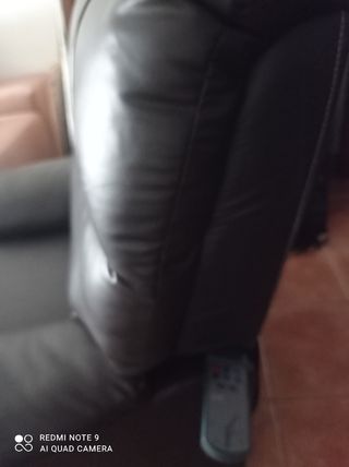 Sillón de piel multiposiciones