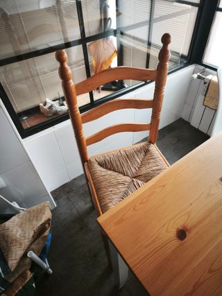 4 Sillas de Madera para Cocina
