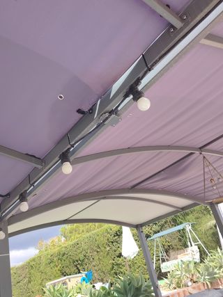 2 gazebo estensibili Garden Star grigi