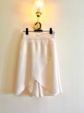 Pantalón-falda Agnona Beige Elegante