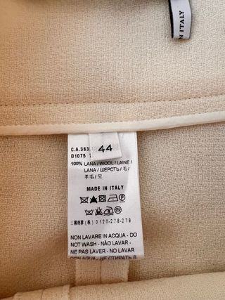 Pantalón-falda Agnona Beige Elegante