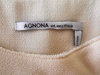 Pantalón-falda Agnona Beige Elegante