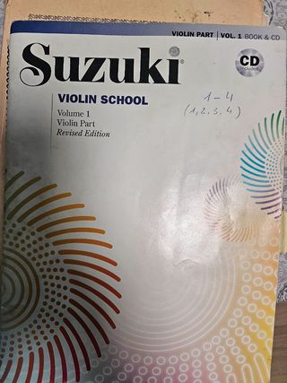 Suzuki Violin School Vol. 1 Libro