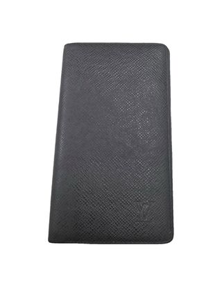 Cartera Tarjetero Louis Vuitton Negra Cuero