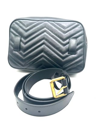 Riñonera Gucci GG Marmont Negra