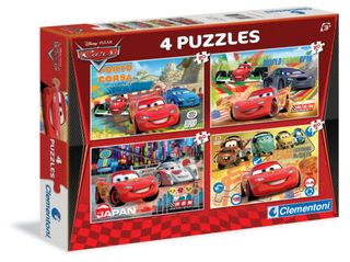 Puzzle Clementoni 4 Puzzles Cars
