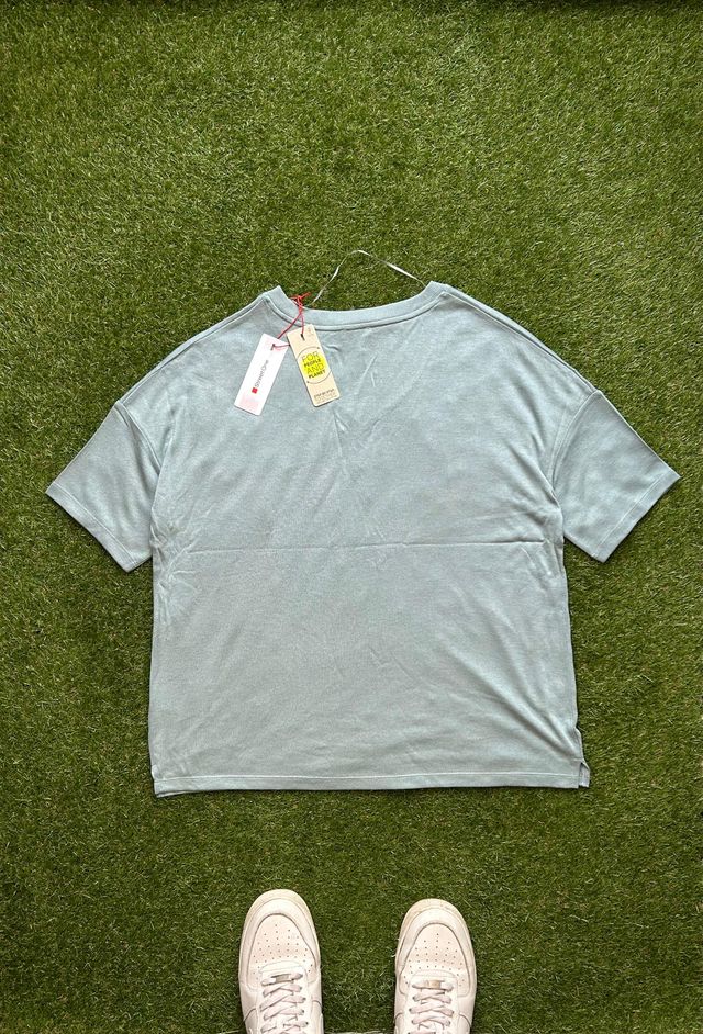 Street One Camiseta Verde Agua Punto Verano