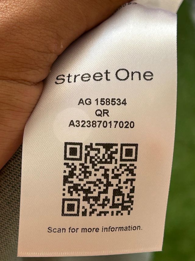 Street One Camiseta Verde Agua Punto Verano