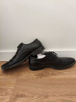 Traje de boda hombre negro (usado 1 vez)
